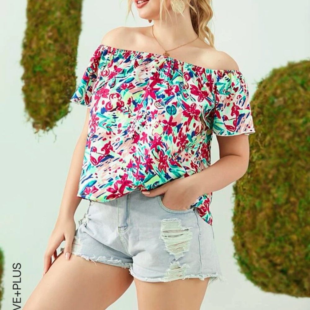 Floral blouse